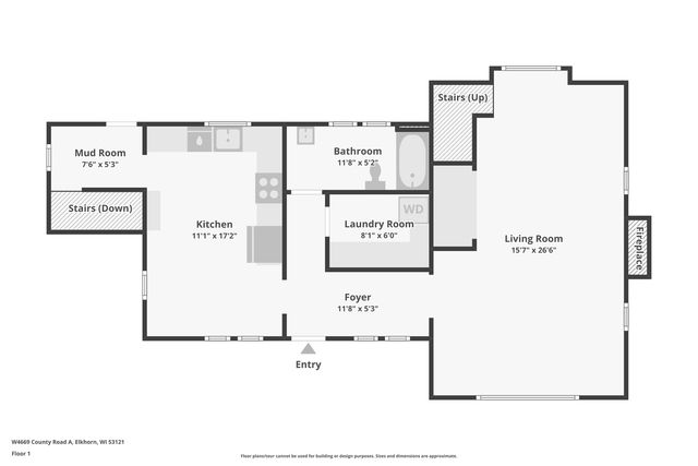 W4669 County Road A ROAD, Elkhorn, WI 53121