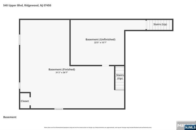 540 Upper Boulevard, Ridgewood, NJ 07450