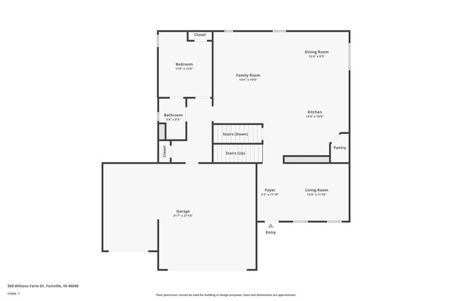 569 Wilsons Farm Drive, Fortville, IN 46040