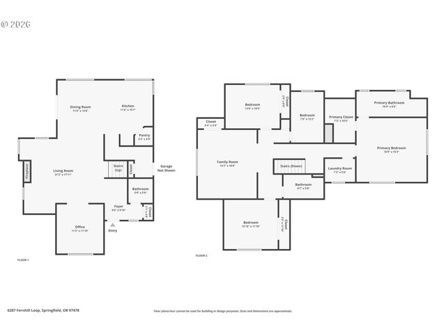 6287 FERNHILL Loop, Springfield, OR 97478