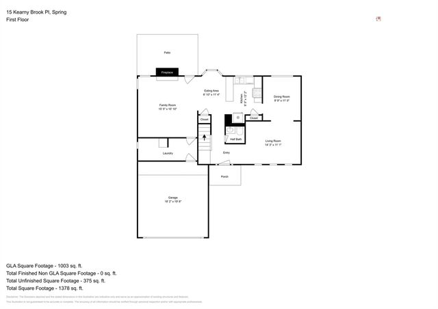 15 Kearny Brook Place, Spring, TX 77381