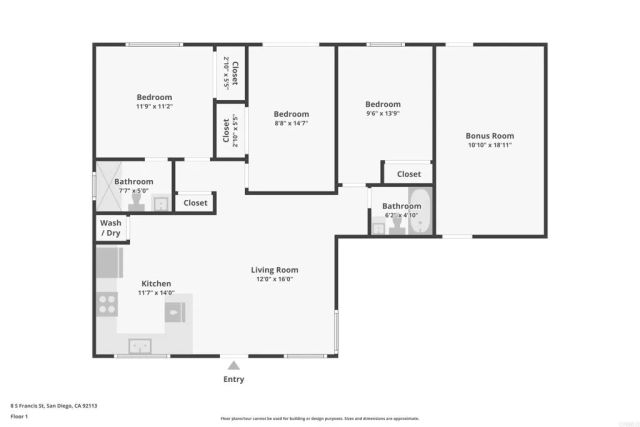 8 S Francis Street, San Diego, CA 92113