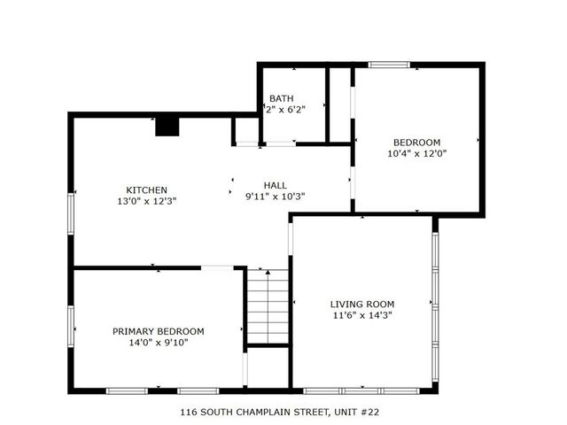 114 South Champlain Street, Burlington, VT 05401