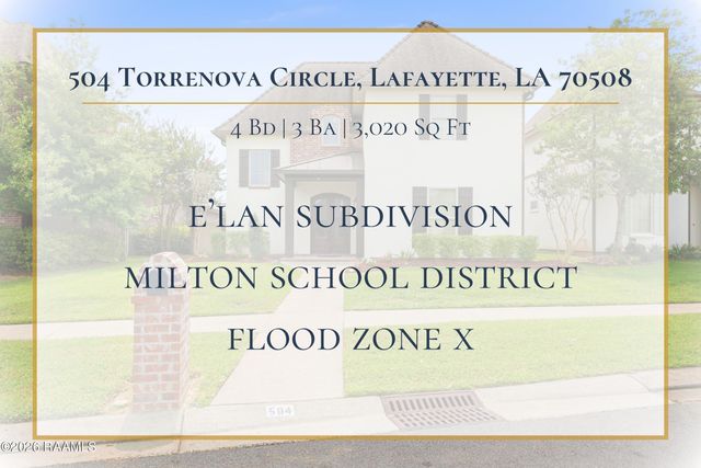 504 Torrenova Circle, Lafayette, LA 70508