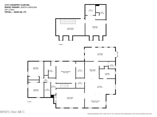 1717 Country Club Road, Rocky Mount, NC 27804