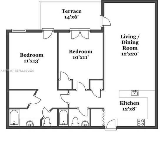 1280 S Alhambra Cir 2210, Coral Gables, FL 33146