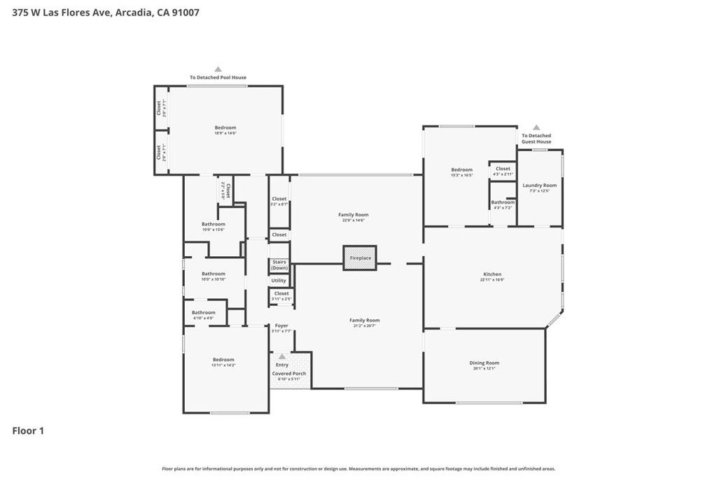 Image 49 of property listing at 375 W Las Flores, Arcadia, CA 91007