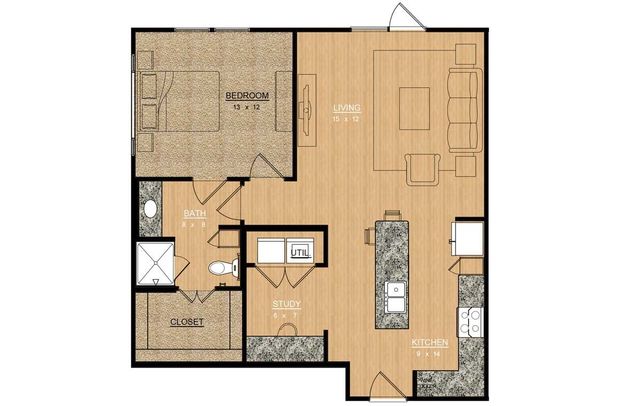 801 N Bishop Avenue 1-107, Dallas, TX 75208