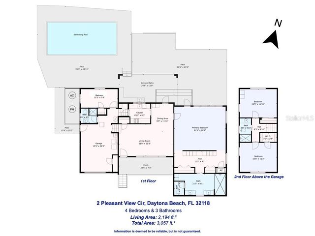 2 PLEASANT VIEW CIRCLE, Daytona Beach, FL 32118