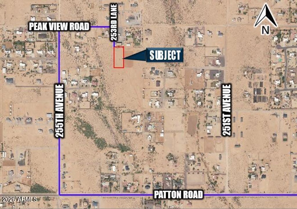 2881X W 253rd Lane -, Wittmann, AZ 85361 — photo 2