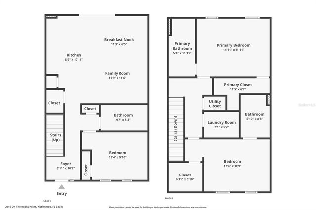 2916 ON THE ROCKS POINT, Kissimmee, FL 34747