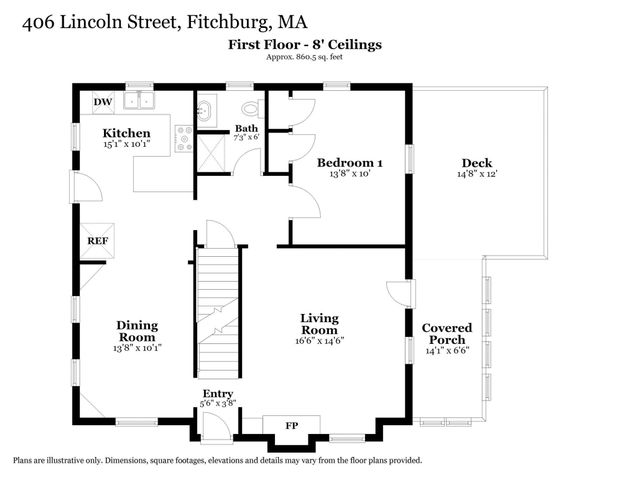406 Lincoln St, Fitchburg, MA 01420