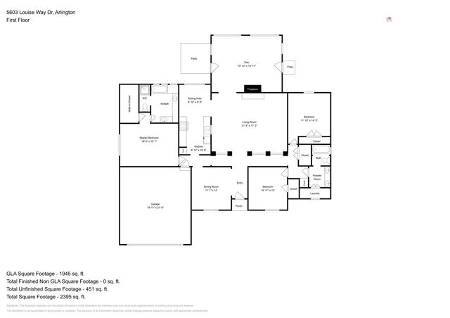 5603 Louise Way Drive, Arlington, TX 76017