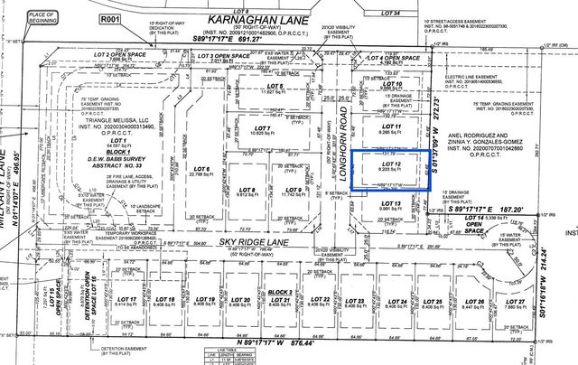 3905 Longhorn Road, Melissa, TX 75454