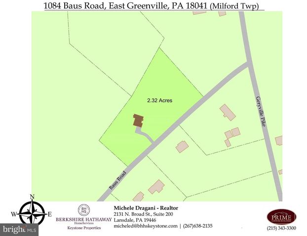1084 BAUS RD, East Greenville, PA 18041