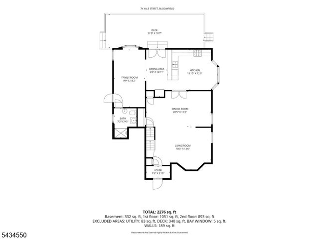 74 Yale St, Bloomfield Twp., NJ 07003