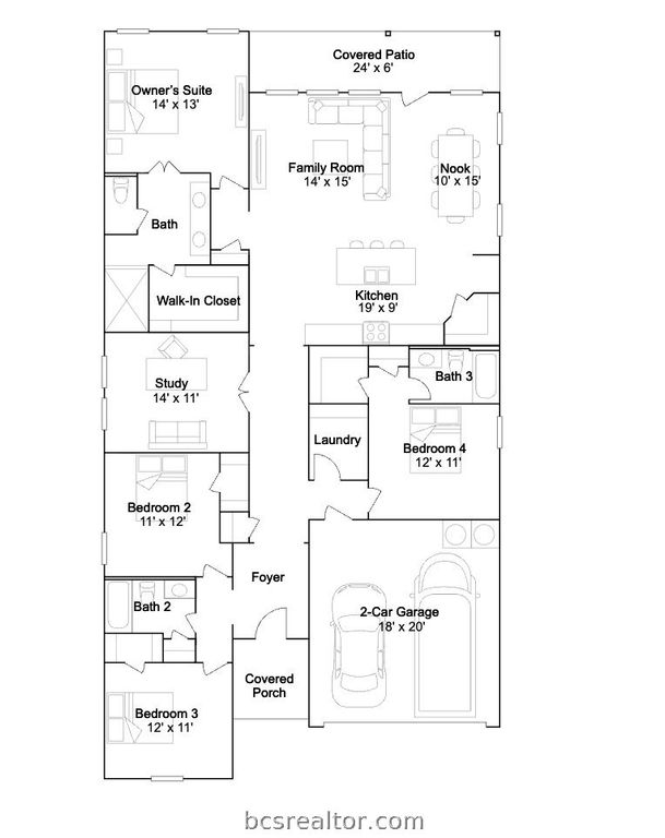 224 Orchard Cove, Snook, TX 77878 — photo 2