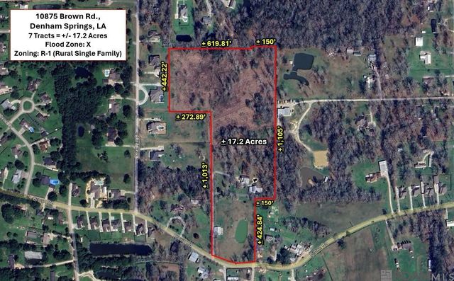 10875 Brown Rd, Denham Springs, LA 70726
