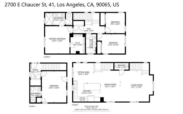 2700 41 E Chaucer 41, Los Angeles, CA 90065
