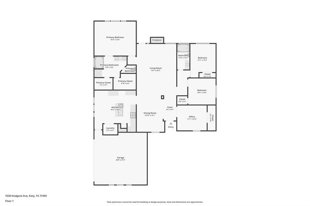 1530 Hudgens Avenue, Katy, TX 77493