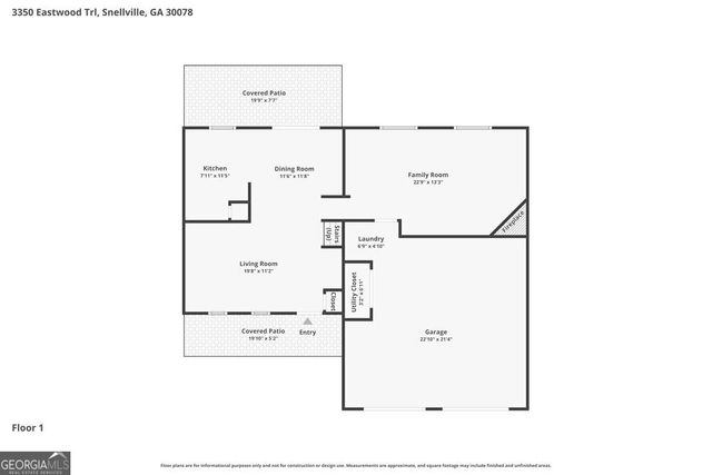 3350 Eastwood Trail, Snellville, GA 30078