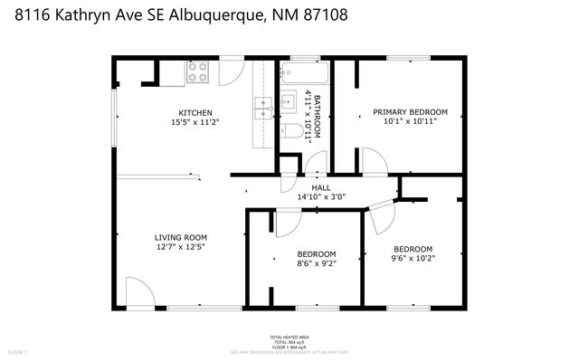 8116 Kathryn Avenue SE, Albuquerque, NM 87108