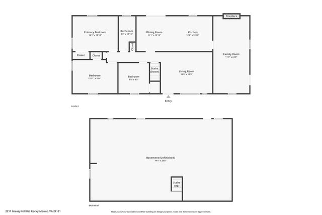 2211 Grassy Hill RD, Rocky Mount, VA 24151