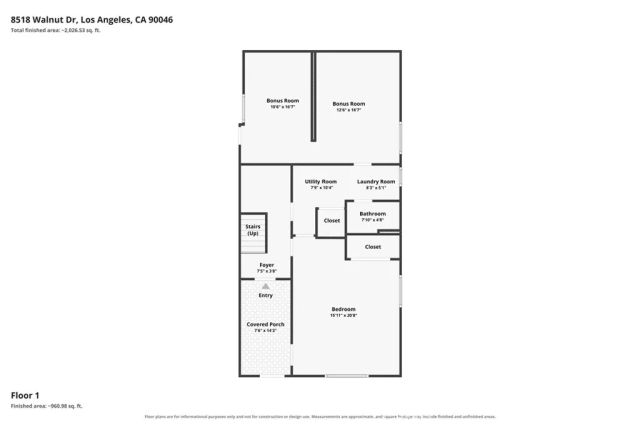 8518 Walnut, Los Angeles, CA 90046
