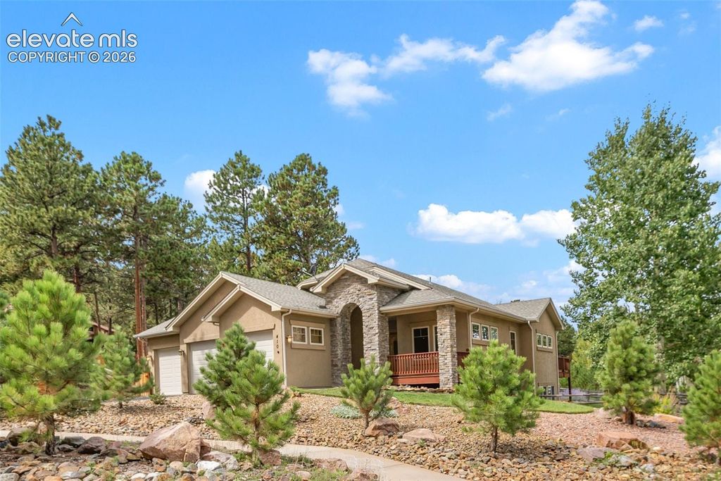 410 Karen Lane, Woodland Park, CO 80863 — exterior