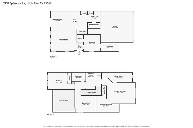 2737 Splendor Drive, Little Elm, TX 75068