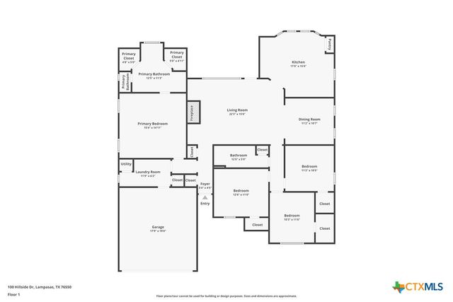 100 Hillside Lane, Lampasas, TX 76550