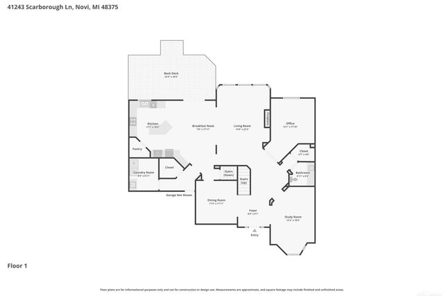 41243 Scarborough Lane, Novi, MI 48375