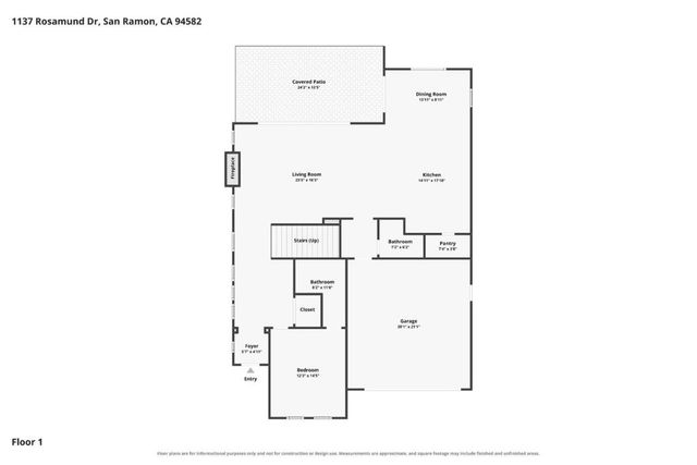 1137 Rosamund Drive, San Ramon, CA 94582