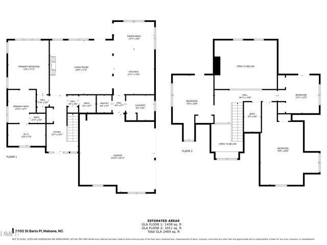3402 St Barts Place, Mebane, NC 27302