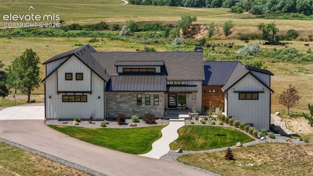 5021 S Perry Park Road, Sedalia, CO 80135 — exterior