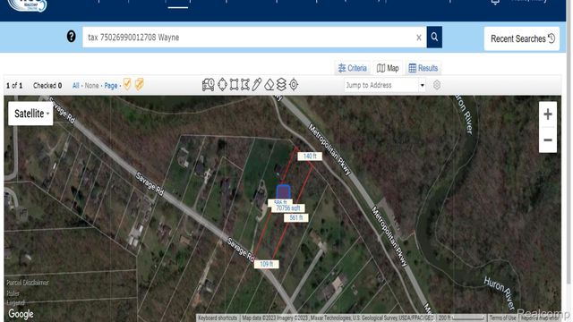 00000 SAVAGE Road, Belleville, MI 48111