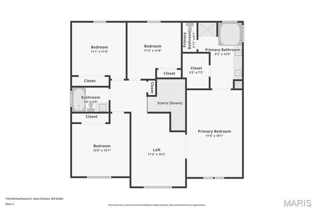 1704 Michaelwood Court, St Charles, MO 63303