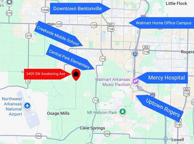 3409 SW Awakening Avenue, Bentonville, AR 72713