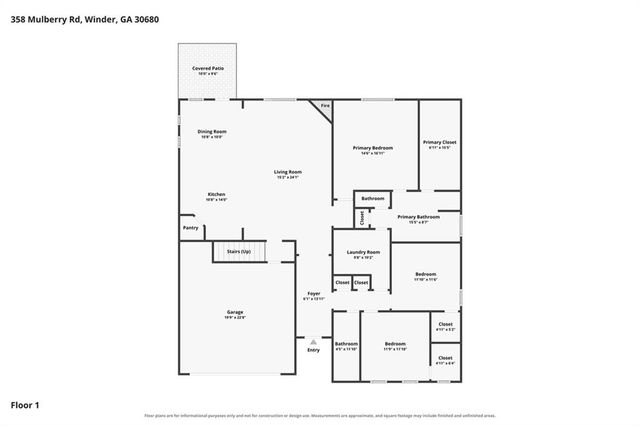 358 Mulberry Road, Winder, GA 30680