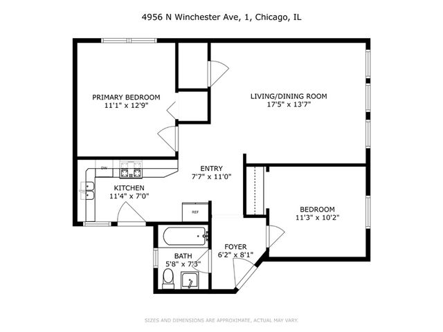 4956 N Winchester Avenue 1, Chicago, IL 60640