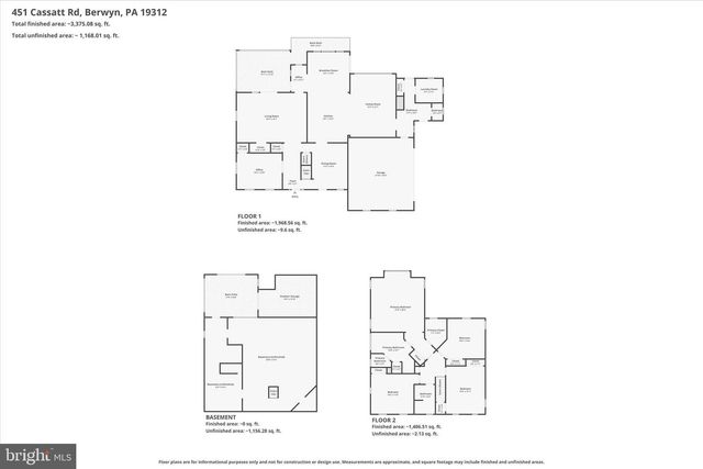 451 CASSATT RD, Berwyn, PA 19312