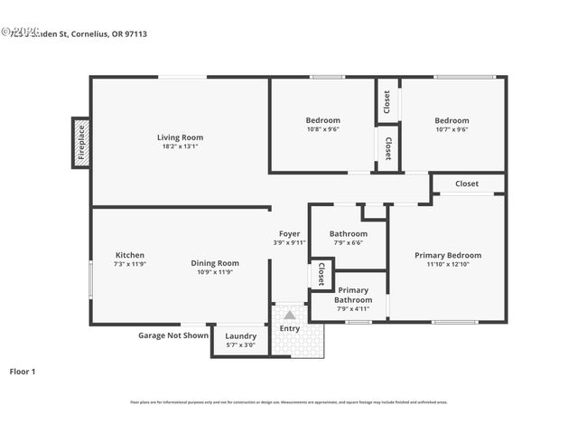 726 S LINDEN St, Cornelius, OR 97113
