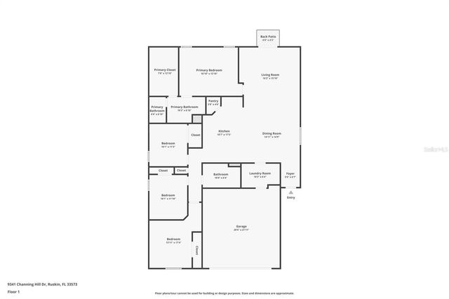 9341 CHANNING HILL DRIVE, Sun City Center, FL 33573