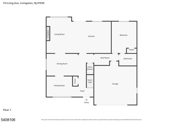 74 Irving Ave, Livingston Twp., NJ 07039
