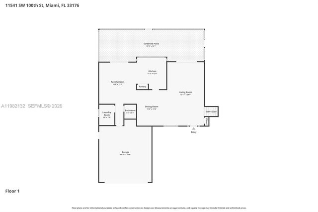 11541 SW 100th Street, Miami, FL 33176
