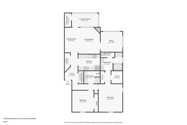 1764 Weatherstone Drive, Ann Arbor, MI 48108