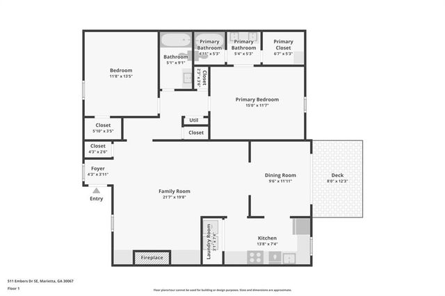 511 Embers Drive SE, Marietta, GA 30067