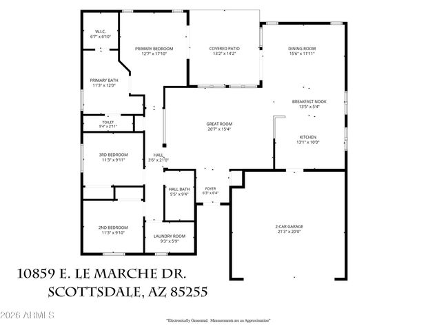 10859 E LE MARCHE Drive, Scottsdale, AZ 85255