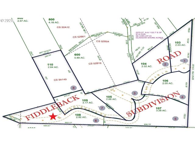 Fiddle Back Lot 6, North Bend, OR 97459