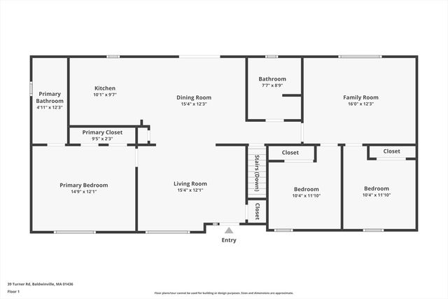 39 Turner, Templeton, MA 01436